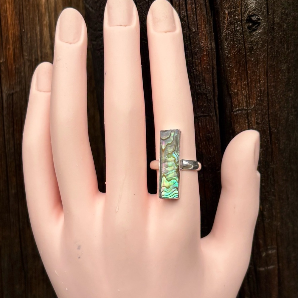 Abalone Shell Ring Shell Ring - image 3